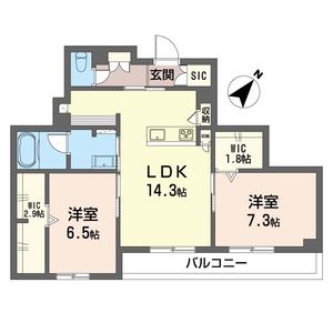 アーク・アムール　ヴィラ 303号室