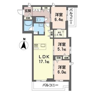 プリエール 301号室