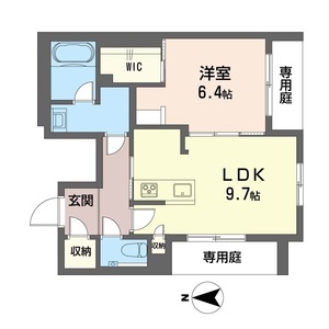 スタジオーネ　オキナ 102号-1