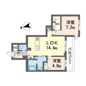 グリナージュ　パーク 302号室