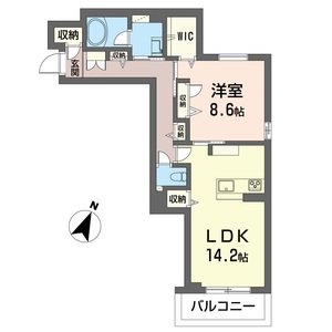 ノンシュガー７０103号室_間取り画像