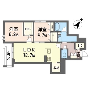インディゴ　チャハ虹 105号-15