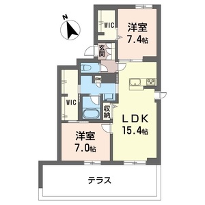 クオレール 102号室