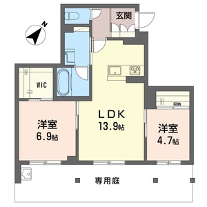 ラヴィータ　フェリーチェ 102号室