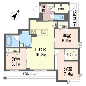 ラヴィータ　フェリーチェ 201号室