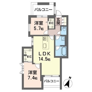 カスケード 201号室