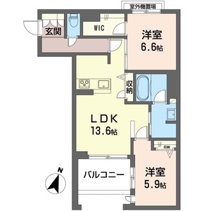 カスケード 205号室