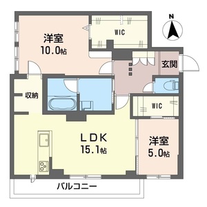チップ103号室_間取り画像