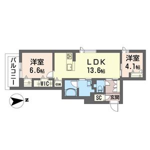 セルディーナ天神 302号室