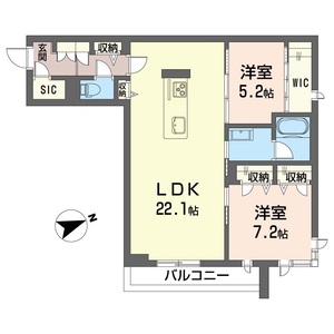 ロイヤルクレッセント 205号室