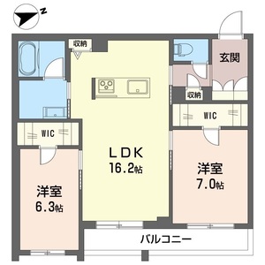 ロイヤルクレッセント 302号室