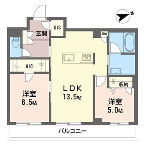 ロイヤルクレッセント 203号室