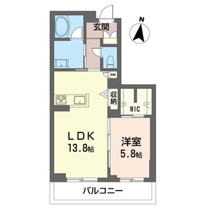 グリシーナ 101号室