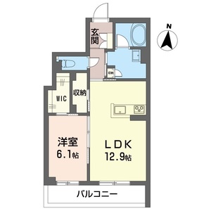 グリシーナ 102号室