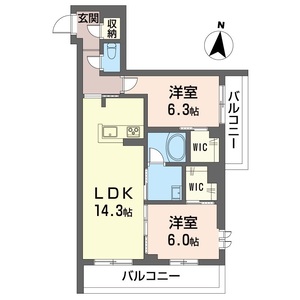 グリシーナ 103号室