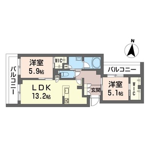 グリシーナ 305号室