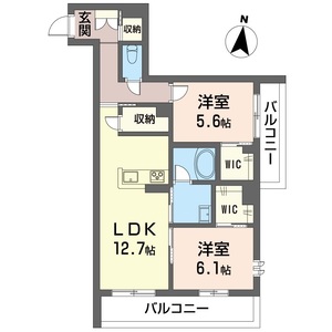 グリシーナ 303号室