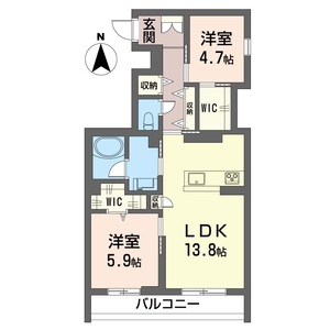 アルフラット 201号室