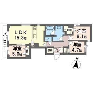 シャーメゾンステージ浦和常盤 401号室