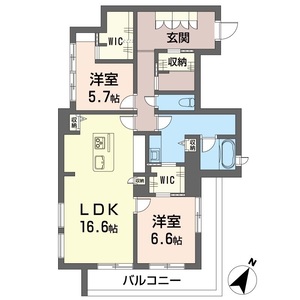 エルシエル 201号室