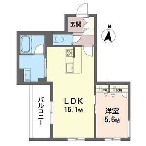 リニエール北浦和 402号室