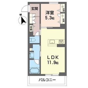 グランメルシー 203号室