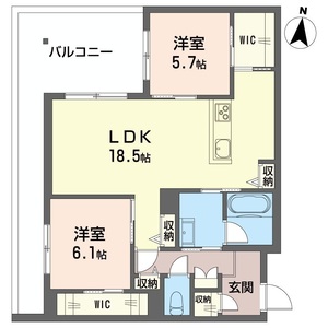 ラパン　リュネール 209号室