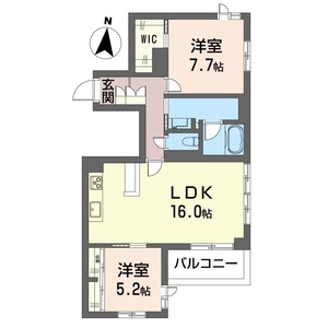 クレストタウン常盤 202号室