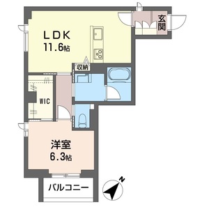 メゾンゆず 301号室