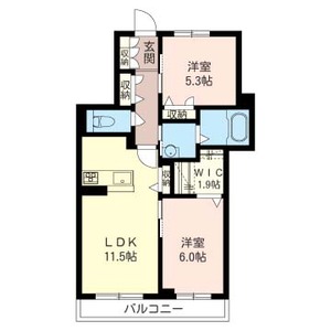 グランディール 203号室