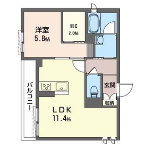 ソルクバーノ　Ⅲ 202号室