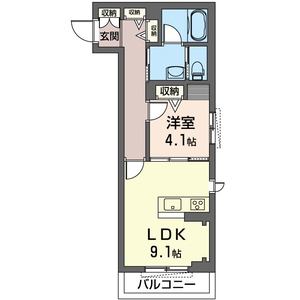 ヴィル　ルミエール 105号室
