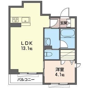 シャーメゾン　フィオーレ　ルナ 301号室