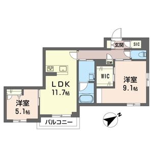ヴィラ　ダブリュー　タッソ 301号室