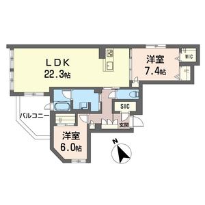 ウエスト　プレミアス 301号室