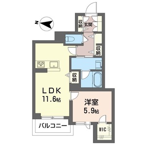 ベル　ピュアン 302号室