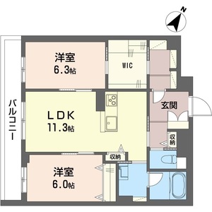 ジェンティーレ 302号室