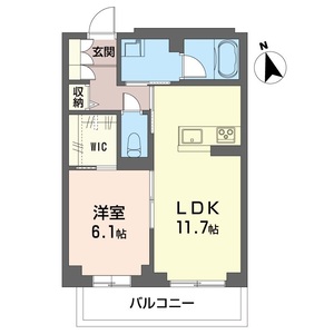 グランレール 202号室