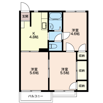 アーバンハイツ　横溝 203号-16