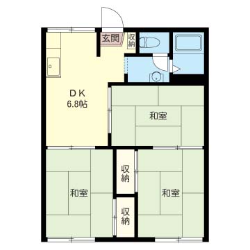 竹の藤　ハイツ 103号-9