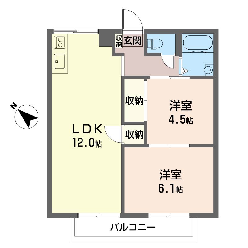 コーポ　トートー　Ａ201-2