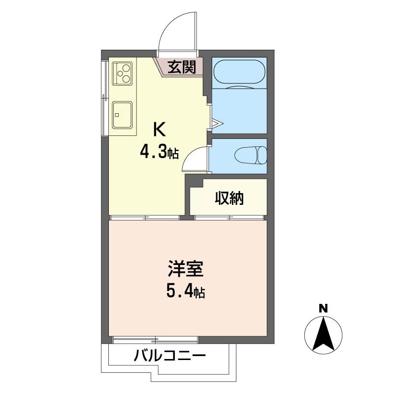 飯塚コーポ　Ｃ101-2