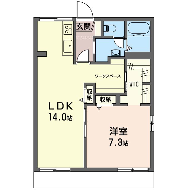 若宮　ハイツ 101号-16