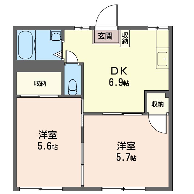 ファーム ハイツ B 102号-2