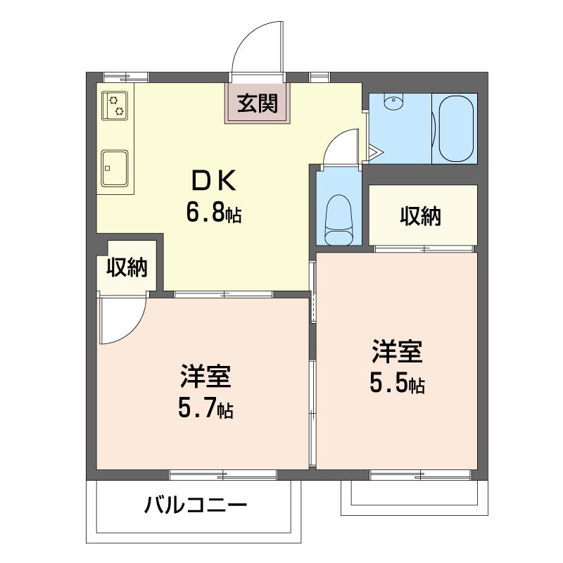メゾン 山高 A 201号-16