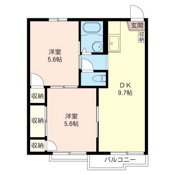 氷川前 コーポ 202号-16