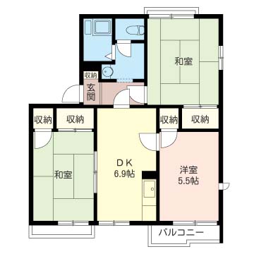 サンロイヤル　池田　Ｂ 201号-5