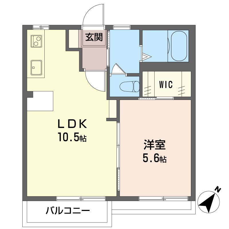 深井　コーポ103-2