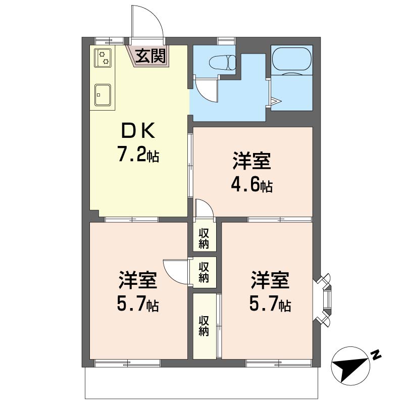 藤　ハイツ101-2