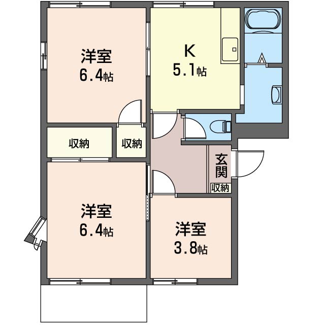 ジュネス 栗原 101号-16